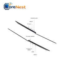 Laptop aziendale all'ingrosso da 15,6 pollici con Intel Core i5 di decima generazione, 16GB di RAM, SSD da 512GB, schermo FHD 1080P, notebook ultra sottile per ufficio