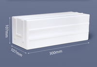 Boîte de rangement en PVC pour verres de lunettes, idéale pour les vis et éviter le glissement des pièces, étui organisateur pour magasin d'optique