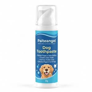 Soins bucco-dentaires pour chiens, <span class=keywords><strong>dentifrice</strong></span> pour chiens, contrôle du tartre, santé des gencives, nettoyage dentaire quotidien, plaque dentaire, tartre, rafraîchisseur d'haleine, 72g, marque privée - Product Image 6