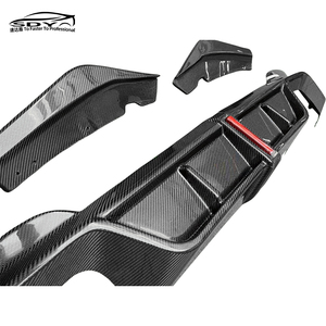 Difusor Trasero de Fibra de Carbono de Alta Calidad Estilo KB con Luz y Labio de Parachoques Trasero para <span class=keywords><strong>BMW</strong></span> G01 X3 - Product Image 6