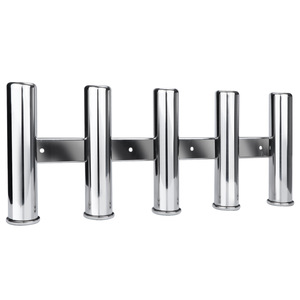 Support de canne à pêche à 5 tubes en acier inoxydable pour bateaux - Product Image 4