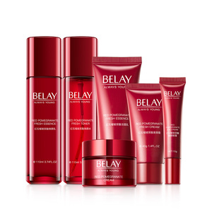 BELAYプライベートラベルザクロスキンケア6個スーツフェイスホワイトニング老化防止修理セットフェイシャルキット栄養スキンケアセット - Product Image 2