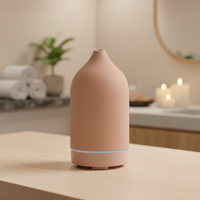 Diffuseur d'arômes électrique à ultrasons en céramique pour huiles essentielles à base d'eau, diffuseur de parfum pour la maison