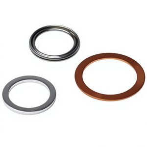 Rondelle de bouchon de vidange de carter d'huile en cuivre et aluminium plate pour Toyota Lexus, référence 9043024017, compatible avec les modèles Toyota Lexus - Product Image 2