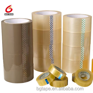 เทปพิมพ์โลโก้ OPP สำหรับบรรจุภัณฑ์ เทปกาวพลาสติก Bopp สำหรับ<span class=keywords><strong>พัสดุ</strong></span> ป้องกันการแตกหัก พิมพ์โลโก้ตามสั่ง - Product Image 1