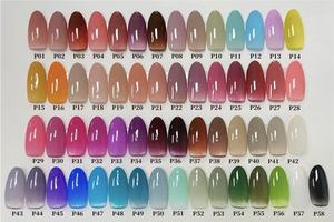 2025 nouveau Offre Spéciale 58 couleurs multicolore Pat Pat ongles Gel ensemble Gel UV Non toxique pour Nail Art bricolage LED liquide en gros pour ongles - Product Image 5