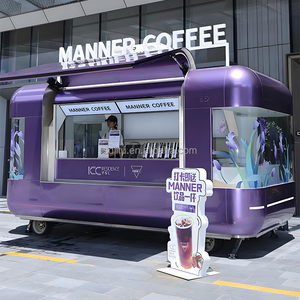 Food Truck con Cocina Completa, Remolque de Comida Móvil para Barbacoa, Carrito de Cocina Móvil para Concesión, Triciclo Tuk Tuk para Venta de Café, <span class=keywords><strong>Pizza</strong></span> y Helado - Product Image 1