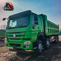 Camion benne d'occasion Sinotruk Howo 8x4 380HP 40 tonnes, camion benne lourd