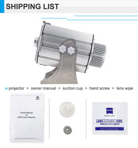 Çok Gobo ışık 80w 4 logo projektör - Product Image 5