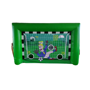 <span class=keywords><strong>But</strong></span> de football <span class=keywords><strong>gonflable</strong></span> portable personnalisable pour le poteau de cible de tir de football en fusillade avec porte pour les fêtes et les événements - Product Image 2