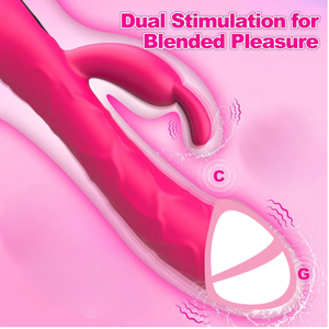 Massaggiatore Vibrante in Silicone Sicuro per il Corpo Certificato CE per <span class=keywords><strong>Donne</strong></span>, Funzione Antidolorifica, 9 Frequenze, Ricaricabile USB - Product Image 3