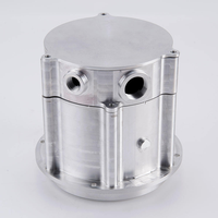 Precisie CNC-gefreesde aluminiumlegering & roestvrijstalen motor eindkapassemblage CNC draaien frezen brochuren bewerkingsonderdelen