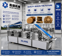 Ligne de production automatique de biscuits | Équipement de traitement industriel de biscuits de haute qualité