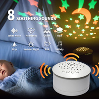 Machine à bruit blanc personnalisée avec haut-parleur, machine à sons naturels personnalisée, projecteur pour animaux en peluche