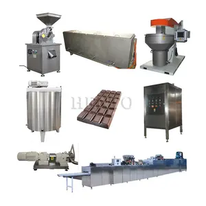 Industrial Production Line Of Chocolate / Chocolate Machine Full Automatic / Tempering Machine For Chocolate