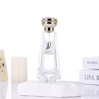 Botol Parfum Kaca Mini Persegi Custom 100ml dengan Tutup Semprot Pompa, Botol Parfum Kaca Persegi Mewah Bersegel