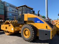 Offre Spéciale : Compacteur Vibratoire de Sol 520, 20T, Tambour de 50mm d'Épaisseur, Système Hydraulique à Centre Fermé, Machine de Construction Routière