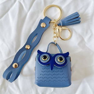 Mini PU <strong>Leather</strong> Keychain Coin Purse and <strong>Key</strong> Holder with Animal <strong>Key</strong> Pendant Convenient <strong>Leather</strong> <strong>Key</strong> <strong>Chain</strong> - Product Image 5