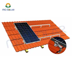 MG Solar Easy Installation Solar Tile Roof Mount System Complete Solar Racking Kit Solar Panels