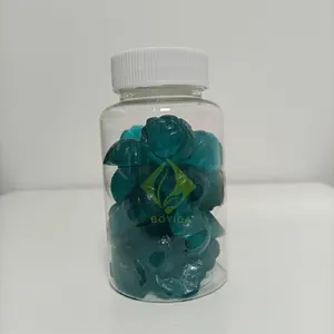 Label Pribadi Permen Moringa Gummy dengan Kalsium Tinggi, Besi Kalium Seng