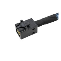 Kabel Motherboard Hard Drive HD Mini SATA HD8643 4-SATA 1-meter Bermerek Pabrikan, Baru, Tembaga, Buatan China, untuk Server