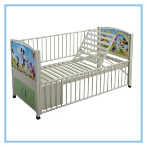 Cama médica infantil Guangzhou Xiaqiao L1910W900xH600mm con gabinete de almacenamiento para uso doméstico - Product Image 4