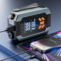 Portable 12V Car Jump Starter 7200mAh Power Bank with Air Pump and Tire Pressure Monitor Jump Starter & Inflator in One