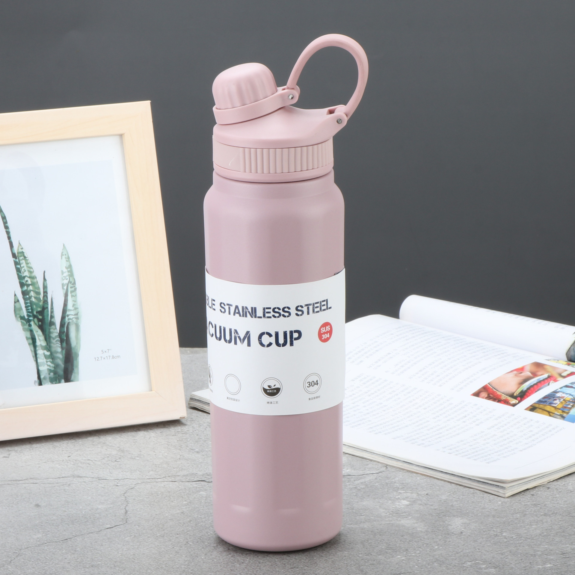 Plastique en spray rose