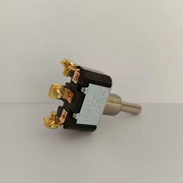HM Mini Toggle Switch on OFF on 5A 250V IP67 Stainless Steel Pin Terminal Instrument