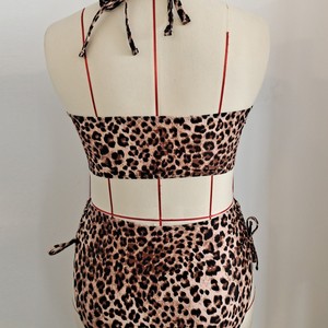 Maillot de bain grande taille style deux pièces pour femmes aux courbes généreuses, Nouveauté 2026, Bikini <span class=keywords><strong>sexy</strong></span> européen/américain, Séchage rapide, Écologique, En stock - Product Image 4