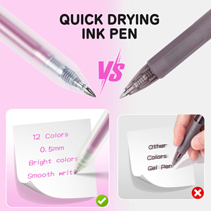Best Selling 8 Colors 0.5mm Office School Supply Stationery Gel <b>Pens</b> for Office Supply - Product Image 4