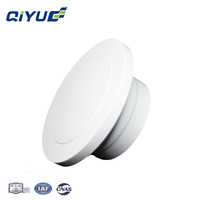Diffuseur de plafond circulaire réglable pour systèmes CVC et d'aération, grille de ventilation pour climatisation centralisée