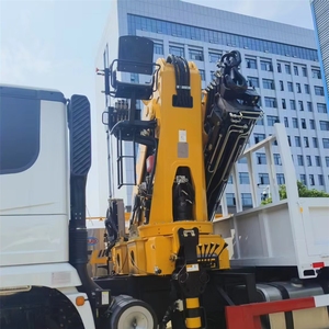 Vente directe usine Nouveau camion <span class=keywords><strong>grue</strong></span> 6x4 à bras articulé monté pour <span class=keywords><strong>transport</strong></span> de marchandises 25 tonnes - Product Image 5