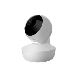 V380 720p Wifi智能家居室内监控摄像头通过移动控制摄像头进行婴儿监控