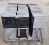 Carreaux de granit noir absolu de haute qualité de Chine, 30 cm, pour pavage de sol