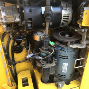 Battery-Powered Forklift for Restaurants Machinery Repair for Komatsu 1.5Ton Electric Reach Truck New <b>Stand</b>-On Three-Stage Mast - Product Image 6