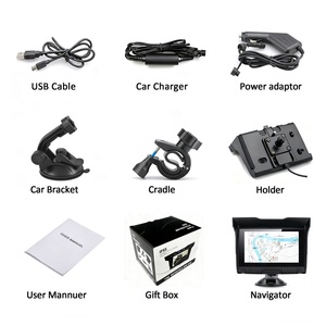 Navigatore GPS Impermeabile da 5 Pollici con Software <span class=keywords><strong>Mappe</strong></span> IGO, Android 6.0, <span class=keywords><strong>Mappe</strong></span> Mondiali, Lettore USB MP3/MP4 per Auto, Ricaricabile - Product Image 6