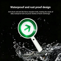 Señal de Tráfico LED Intermitente Portátil para Control de Tráfico en Zhejiang, Material Plástico, Protección IP68, Uso Externo