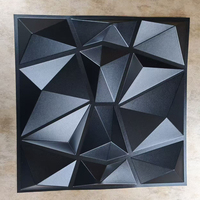 Panneaux muraux 3D en PVC modernes : Revêtement mural décoratif imperméable pour les maisons et les hôtels
