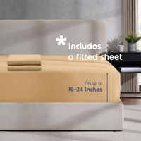 Ensemble de literie en coton 100% - 300 fils - Couleur personnalisée - Couleur unie moderne - Housse de couette écologique - Ensemble de linge de lit