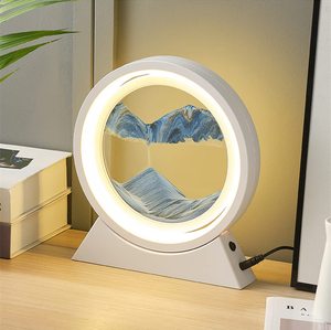 <span class=keywords><strong>Art</strong></span> de <span class=keywords><strong>sable</strong></span> à <span class=keywords><strong>mouvement</strong></span> liquide avec lumière LED dynamique, <span class=keywords><strong>Art</strong></span> de bureau, verre rond, paysages de <span class=keywords><strong>sable</strong></span> 3D, mer profonde, <span class=keywords><strong>Art</strong></span> de <span class=keywords><strong>sable</strong></span> <span class=keywords><strong>en</strong></span> <span class=keywords><strong>mouvement</strong></span> pour la décoration de la maison - Product Image 2