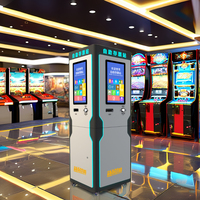 Nouvelle Arrivée Loterie Échanger Des Crédits Électroniques Billet De Loterie Mangeur Compter Machine Jeu D'arcade Points Bonus