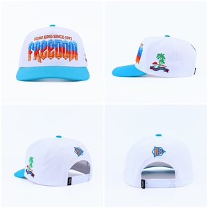 Gorras <span class=keywords><strong>Loco</strong></span> con Bordado Puff Personalizado, Gorras Bordadas en 3D de Dos Tonos, Gorras de Béisbol Estructuradas Personalizadas OEM, Fabricante de Gorras de Dos Tonos - Product Image 2