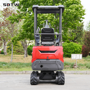Sdtw Envío Gratis Mini Excavadora Agrícola H12 de 1 Tonelada 1.2 con Motor Pequeño en Venta, Mini Excavadora con Depósito - Product Image 3