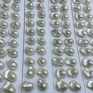 12-15 мм, высококачественные детские жемчужины в стиле барокко, парные серьги/серьги-гвоздики, пресноводные жемчужины