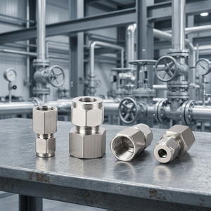 Raccordo per Tubi in <span class=keywords><strong>Acciaio</strong></span> Inossidabile Forgiato ad Alta Pressione, Diametro Uguale, con Filettature Interne per Impianti Industriali - Product Image 5