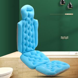 SUREWALHOME cuscino ergonomico lungo Design <span class=keywords><strong>per</strong></span> vasca da bagno cuscino <span class=keywords><strong>per</strong></span> il corpo <span class=keywords><strong>doccia</strong></span> ad asciugatura rapida <span class=keywords><strong>per</strong></span> schienale cuscino di supporto con poggiatesta - Product Image 4