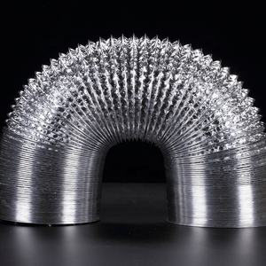 فتحة تهوية مجفف مرنة 4 بوصة لتكييف الهواء في الهواء الطلق أنبوب تسخين على النمط الصناعي - Product Image 6