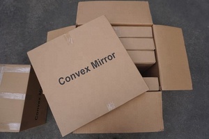 <span class=keywords><strong>Espejo</strong></span> convexo redondo/circular personalizado negro de 60cm al por mayor para seguridad vial Exterior Coche carretera cóncavo reflectante <span class=keywords><strong>calle</strong></span> decorativa - Product Image 6