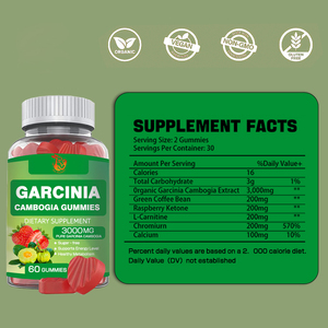 Private Label Garcinia Cambogia Gummies with Organic Garcinia Cambogia Extract, Green Coffee Bean for Easier Control of <b>Your</b> Wei - Product Image 3